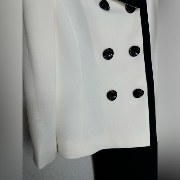 Tahari Arthur S. Levine black and white suit set - Picture 3 of 5